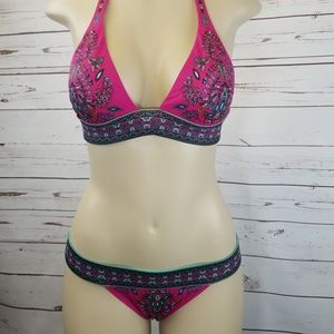 Victoria's Secret Moroccan Paisley Bikini Sz S/M